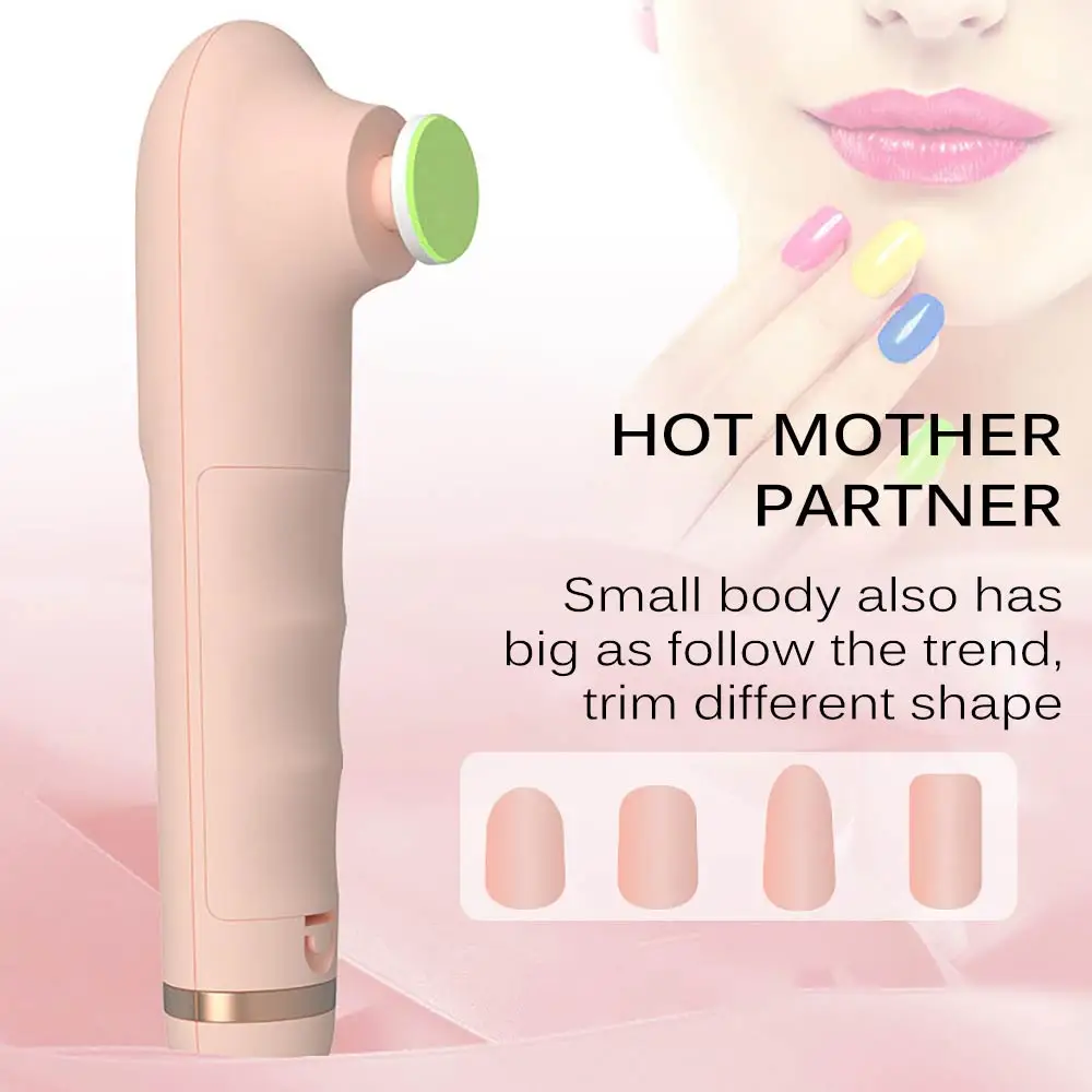 

Baby Electric Nail Polisher Anti-Scratch Toenail Trimmer Infant Comfortable Intelligent Care Manicure Tools Mom Nail Beauty Set