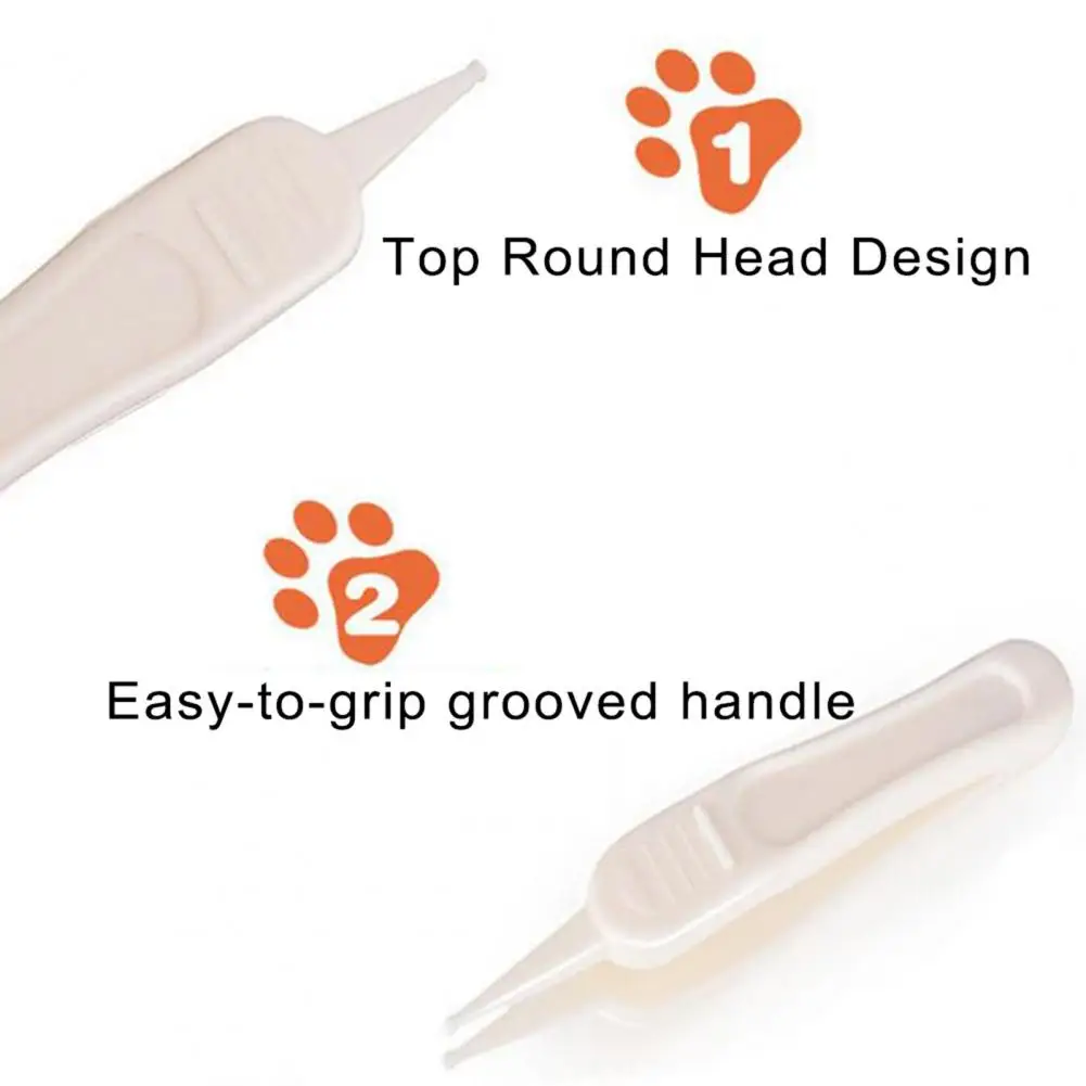 

Baby Nose Tweezers Safe Soft Portable Safety Care Ear Cleaning Tweezers for Baby Baby Care Clean Tweezers Baby accessories