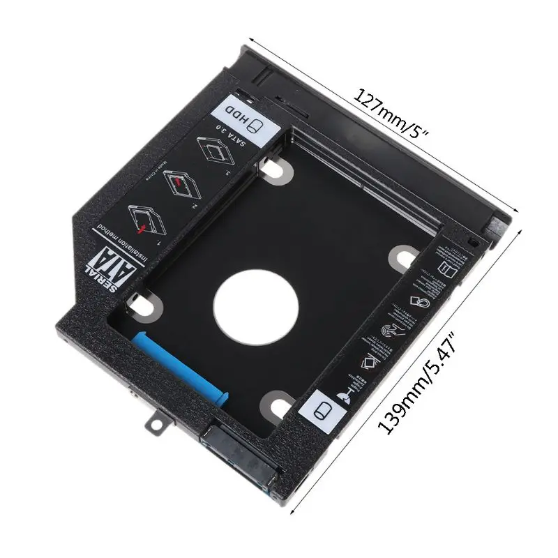 Новый 2-й SSD HHD жесткий диск Caddy лоток кронштейн для Lenovo Ideapad 320 320C 520 330 330-14/15/17 |