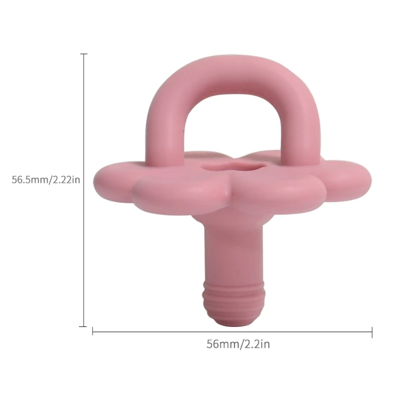 

Baby Silicone Pacifier Infants Bite Chew Supplies Newborn Comfort Appease Nipple Dummy Pacifier Soother Teether Nursing Accesso