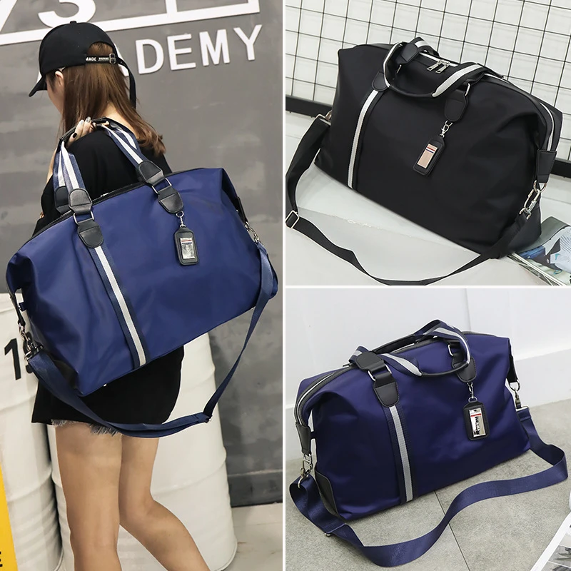 Women's Blue Travel Bag Crossbody Bag Nylon Shoulder Bag Luxury Designer Handbags New Fashion Messenger Bag Tote Shopping Bag