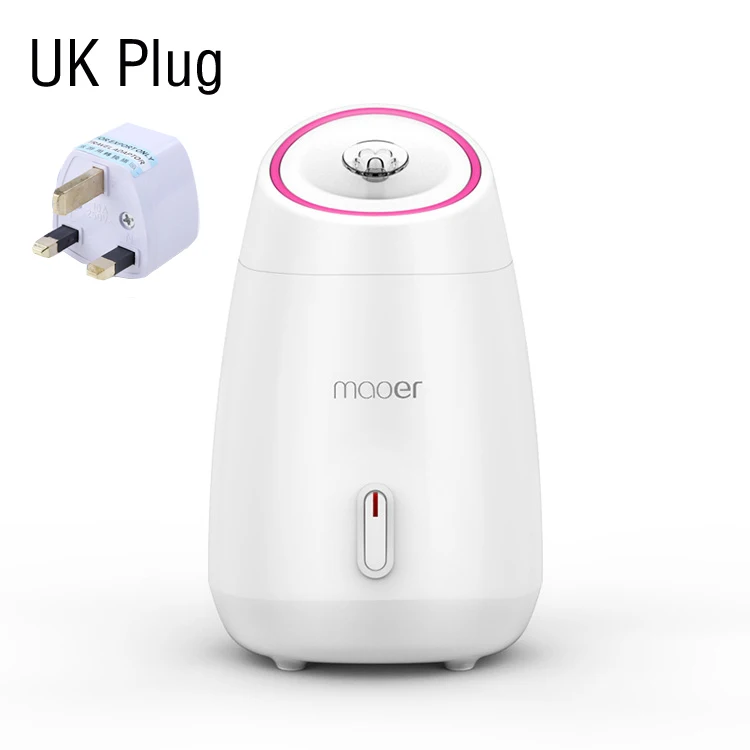 UK Plug4 Фруктовый растительный паровой аппарат для лица бытовой спа-инструмент для красоты термальные наноспрей отбеливающий воду паровой аппарат для лица машина - Цвет: UK Plug4