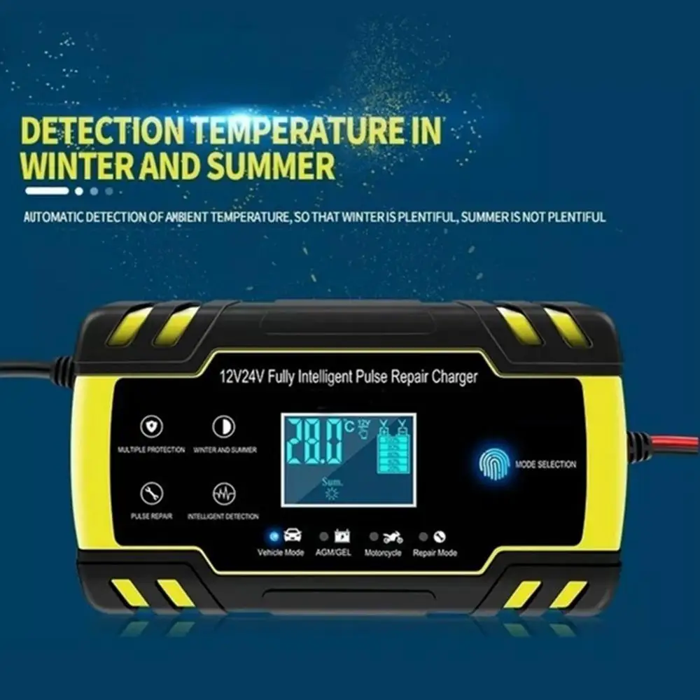 Многофункциональное зарядное устройство с ЖК дисплеем интеллектуальное