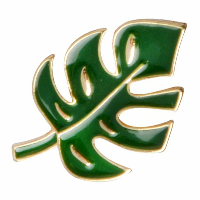 Листья брошки пуговицы заколки свитер жакет на воротнике Противоударная заданяя