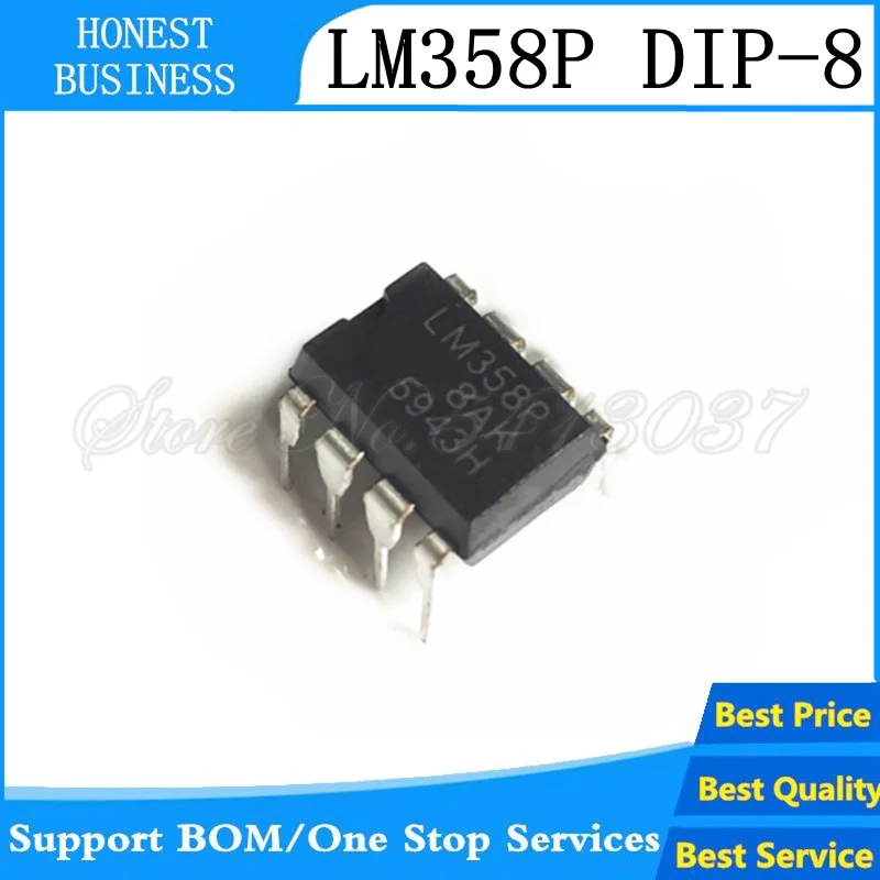 Новый 20 шт LM358P DIP8 LM358 DIP LM358N 8 358Pl IC лучшее качество|Аксессуары для наушников| |