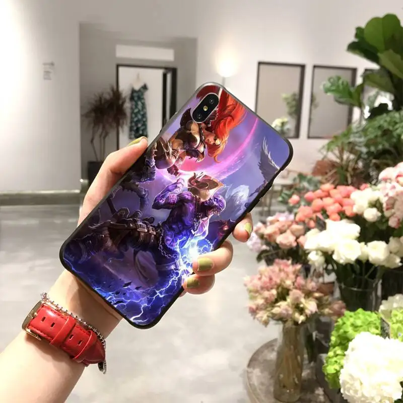 

PENGHUWAN League of Legends DIY Printing Phone Case cover Shell for iPhone 11 pro XS MAX 8 7 6 6S Plus X 5S SE XR case