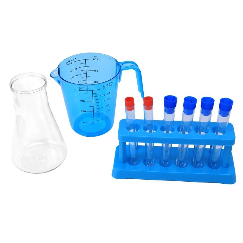 Kit de Ciencia para Ni&ntilde;os, Kit de experimento de ciencia para ni&ntilde;os con bata de laboratorio, conjunto de Qu&iacute;mica DIY, disfraz de cient&iacute;fico, vestido-1