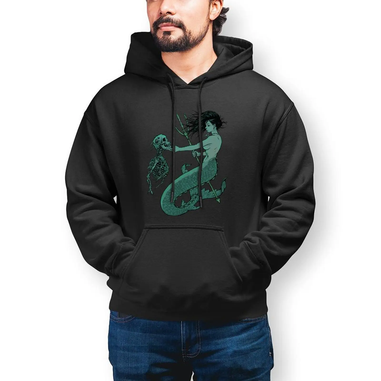 

Толстовка с черепом, стильные хлопковые толстовки с длинным рукавом, мужские осенние уличные пуловеры с капюшоном X