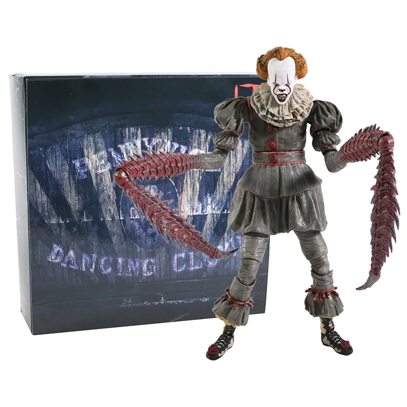 NECA Pennywise танцующий клоун 7 дюймов экшн фигурка искусственная кожа|Игровые фигурки