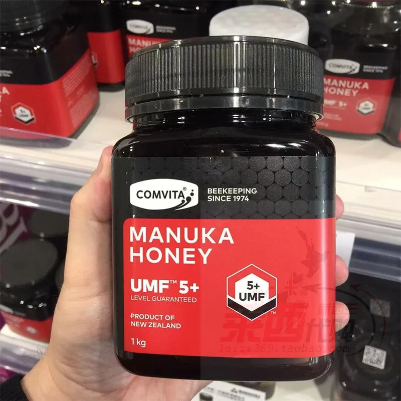 Новая Зеландия Comvita Manuka мед UMF5 + 1000 г здоровье и пищеварение респираторная система