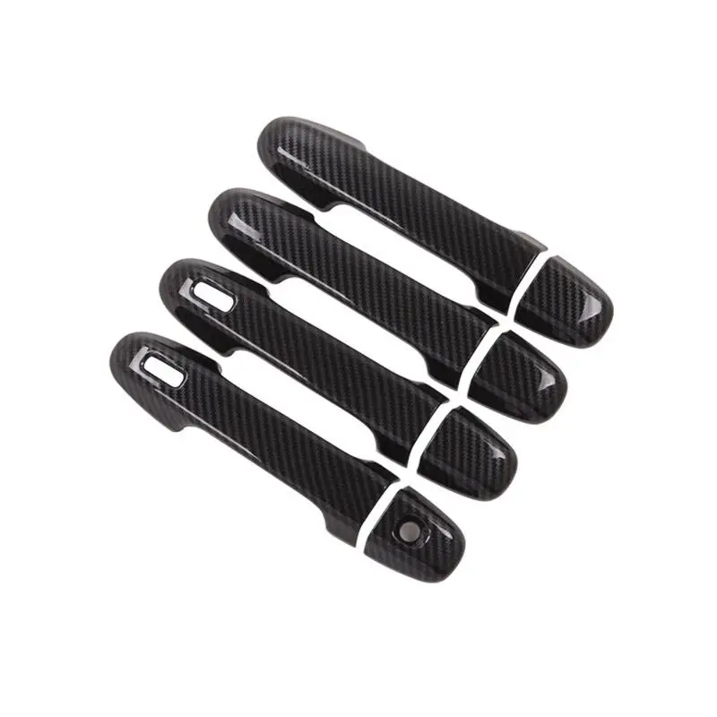 

Для Subaru XV Crosstrek 2018 2019 2020 2021 2022 2023 углеродное волокно дверная ручка автомобиля крышка накладка аксессуары для стайлинга