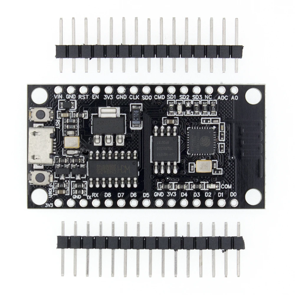 10pcs NodeMCU V3 Lua WIFI module integration of ESP8266 + extra memory 32M Flash USB-serial CH340G | Активные электронные