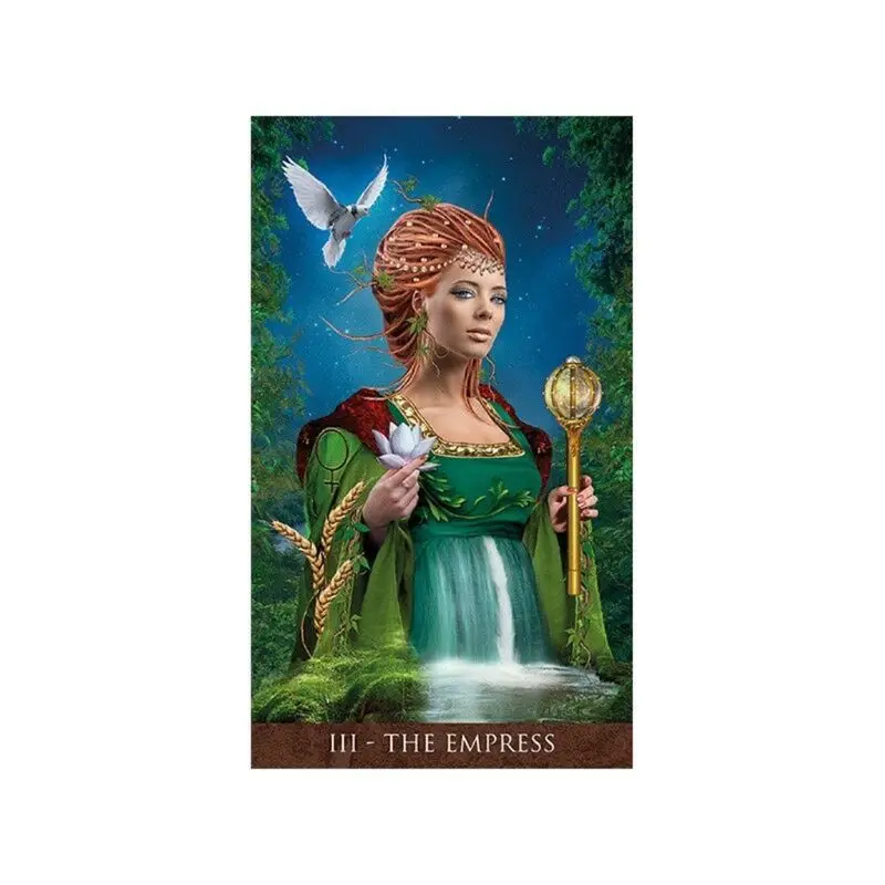Полная английская карта Arcanum Tarot 78 карт колода таинственное гадание оракул