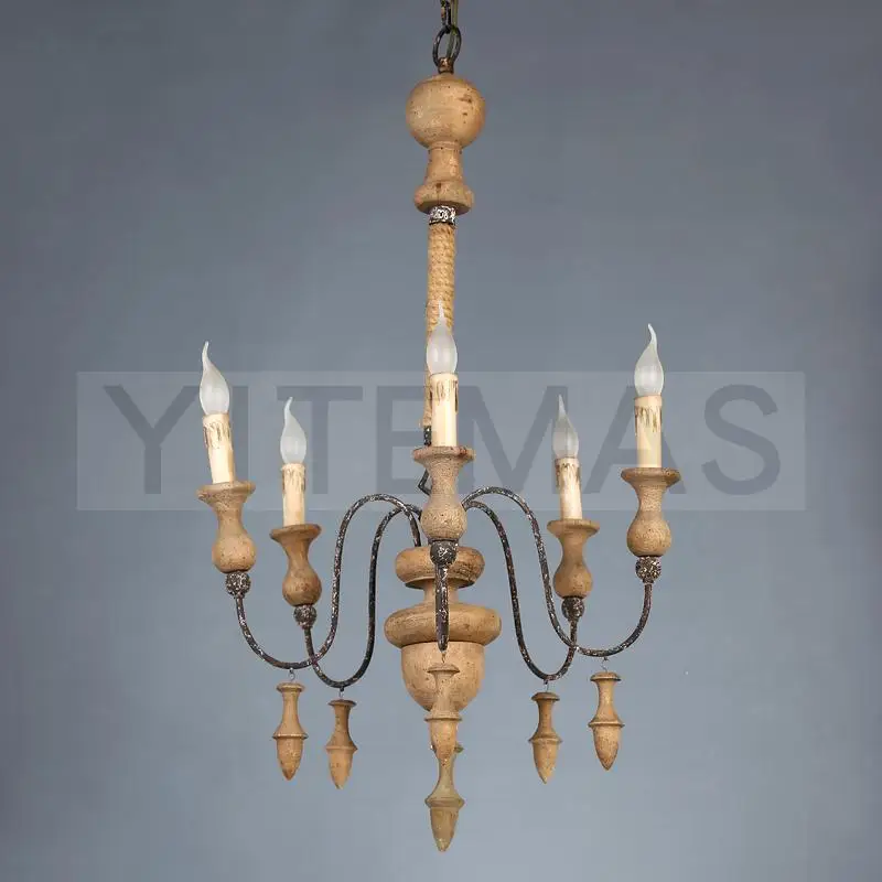 Французские люстры для гостиной столовой спальни Американский креативный