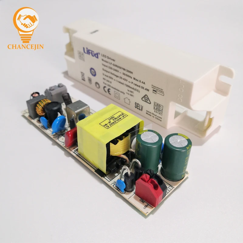 LiFud LF GIR050YM1200mA Светодиодный драйвер 30 50 Вт светодиодный трансформатор без кабеля