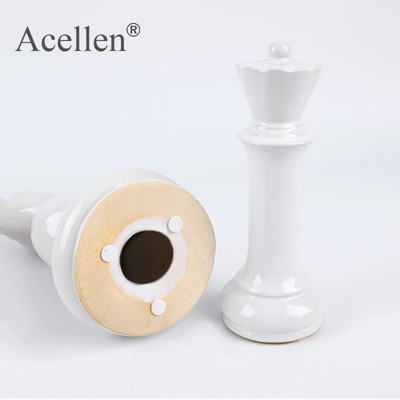 Набор из шести предметов керамические международные Шахматные фигурки