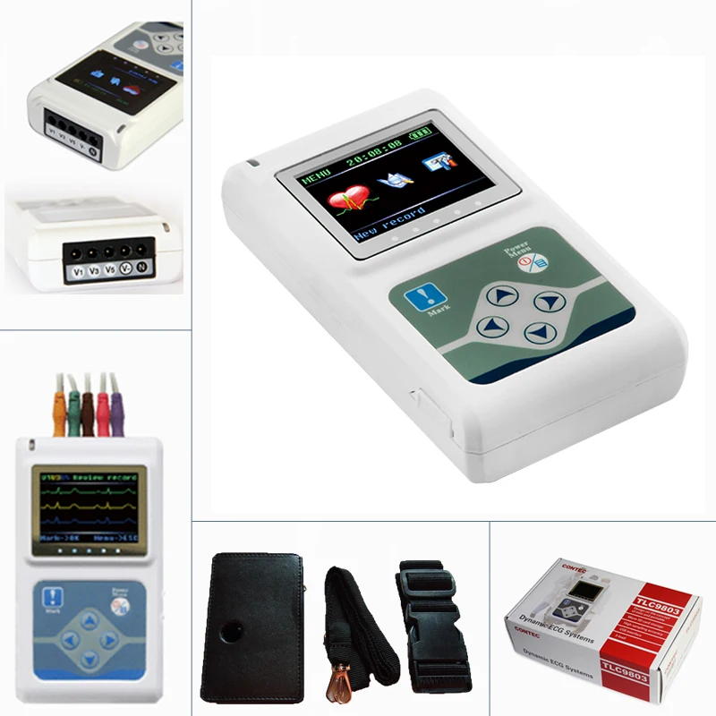 

Dynamic ECG Systems adopt 3-lead continuously record ECG waveform for 24-hour analyze ECG waveform by the PC software