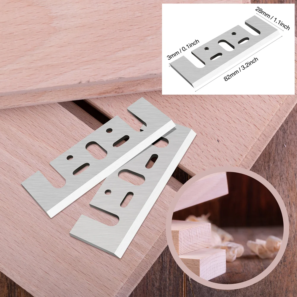 Строгальный нож LISM 82 мм для резки мягких и твердых пород древесины детали