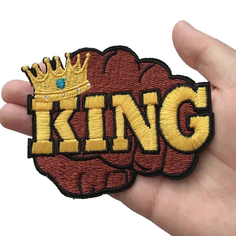 Новые африканские вышитые кулачки для пришивания утюгом нашивки одежды сумки Black