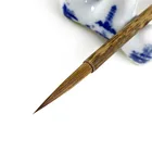 Китайская живопись каллиграфия ручка Кисть для волос Weasel ручка 2 шт.компл. китайская Тщательная живопись каллиграфия кисти краска Китай