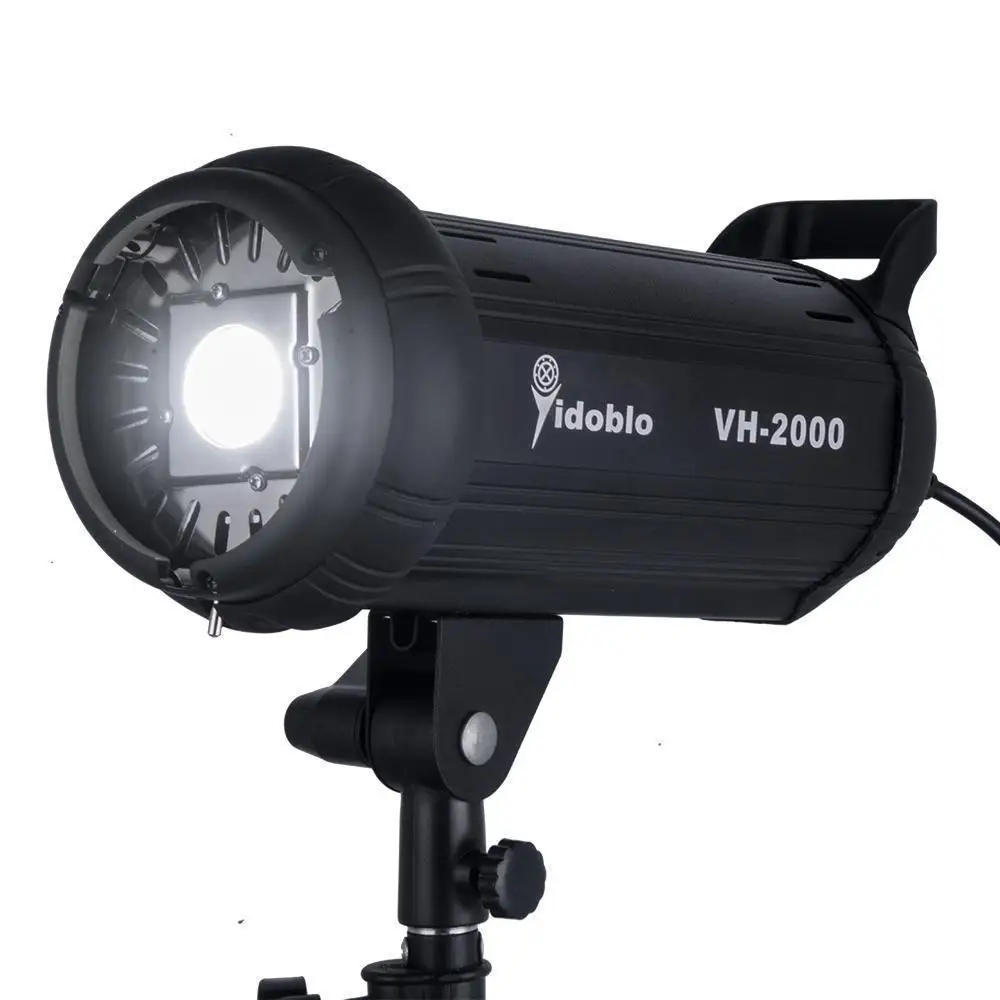 

200W Fill Lighting for Video LED Studio Lights Yodoblo VH-1000 Bi-color 3200K Video Lamps Shooting 5500K Black