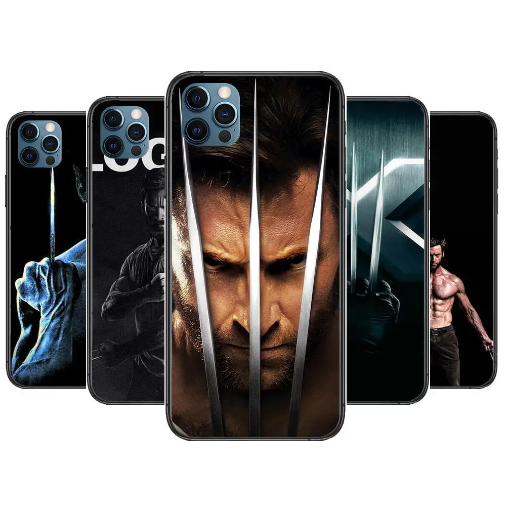 

James Howlett Anime Phone Cases cover For iphone 8 Plus 7 S XR X XS mobile cell shell funda ba Apple iphone xr case smiley