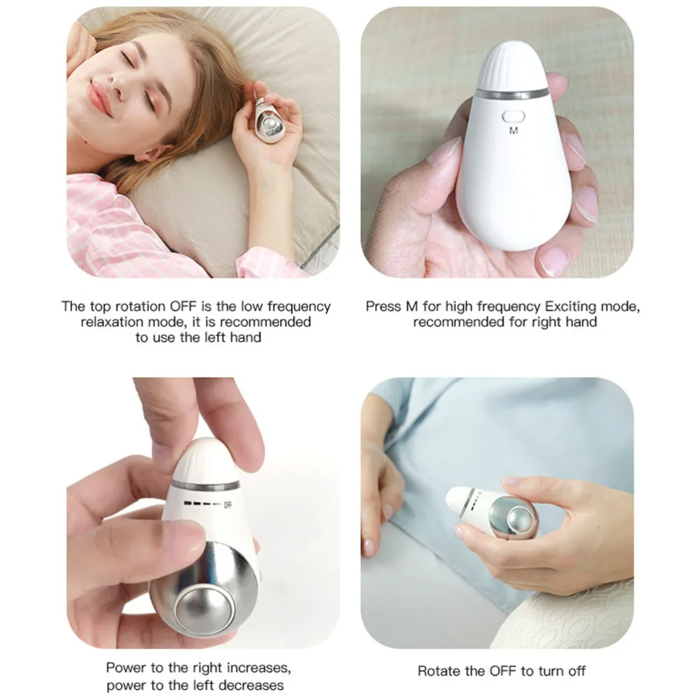 

Sleep Instrument Sleep Aid Instrument Mini Hand Held Nerve Calming Device