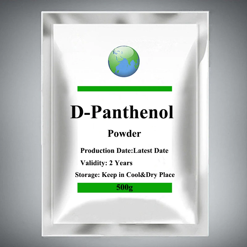 500-1000 г 100% витамин В5 (пантеновая кислота) порошок D-пантенола эффективно увлажняет