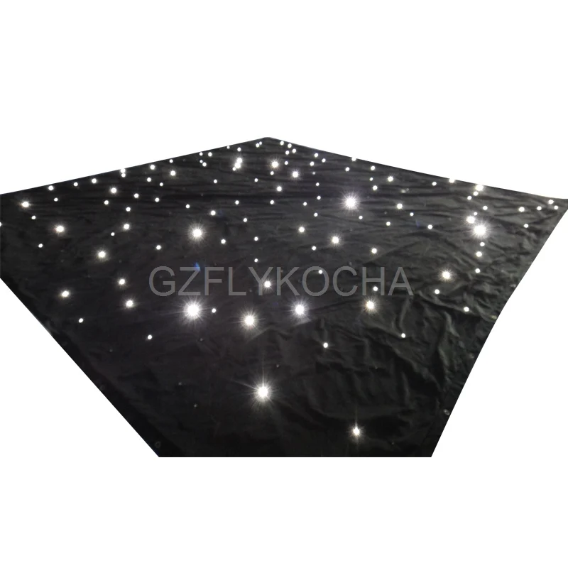 

Free Shipping 2,5meter x 4meter Twinkle Starlit Curtain Led Star Drop