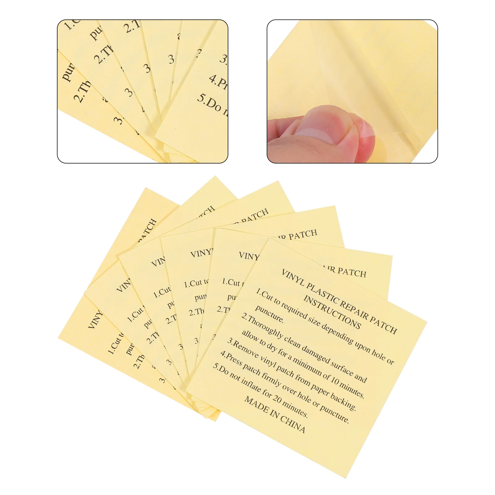 

20Pcs Convenient Practical Useful Simple Multifunctional Repair Stickers Repair Patches for Outdoor