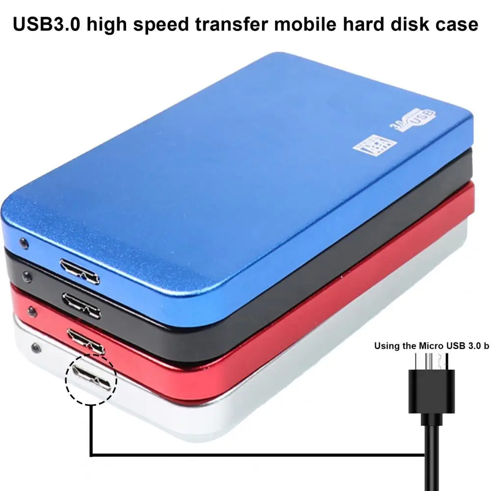 

Корпус для внешнего жесткого диска, 2,5 дюйма, USB, 5 Гбит/с, 4 ТБ