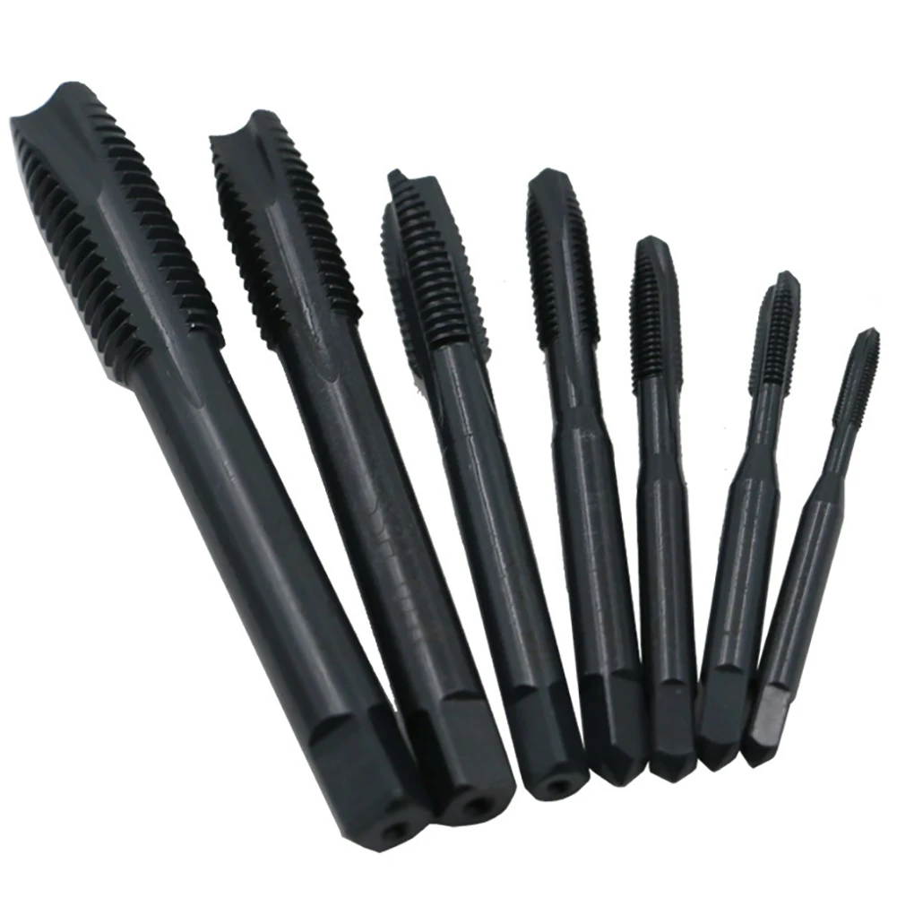 Набор механических метчиков 7 шт. Метрическая заглушка ручные метчики сверла из