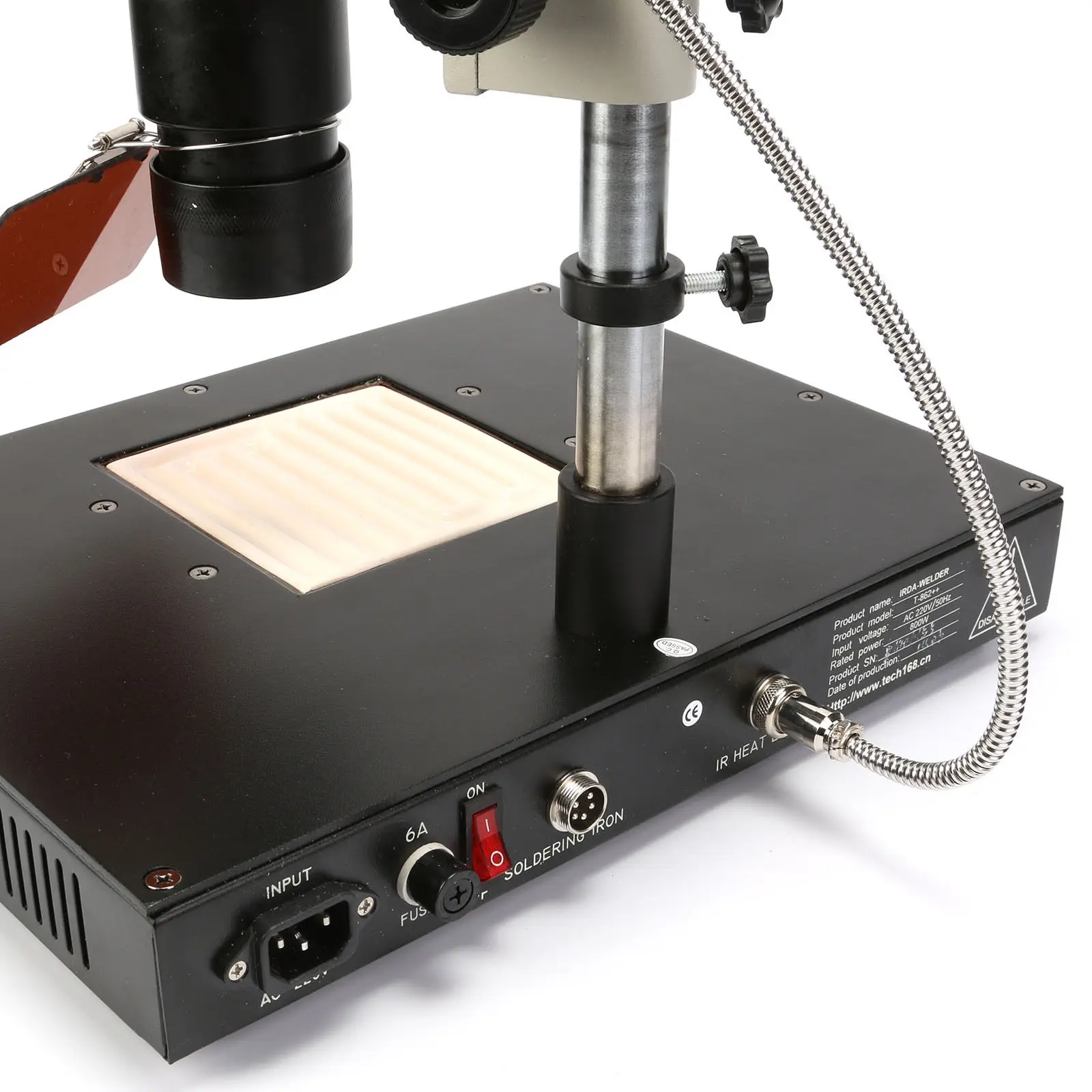 T 862 + ИК паяльная станция IRDA сварщика Инфракрасная SMD для пайки предварительного