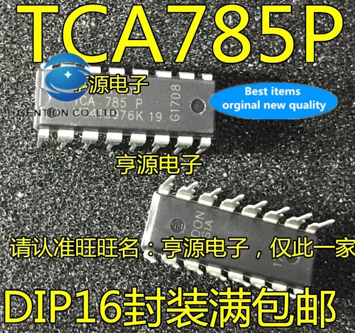 

10pcs 100% orginal new real photo TCA785 TCA785P DIP16 Phase Shift Trigger