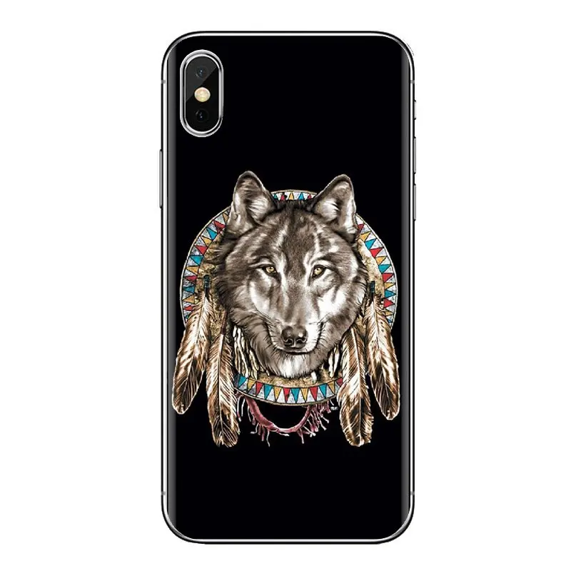 Мягкая прозрачная накладка Индеец перья американских индейцев для Xiaomi Redmi 4x3 3S Pro