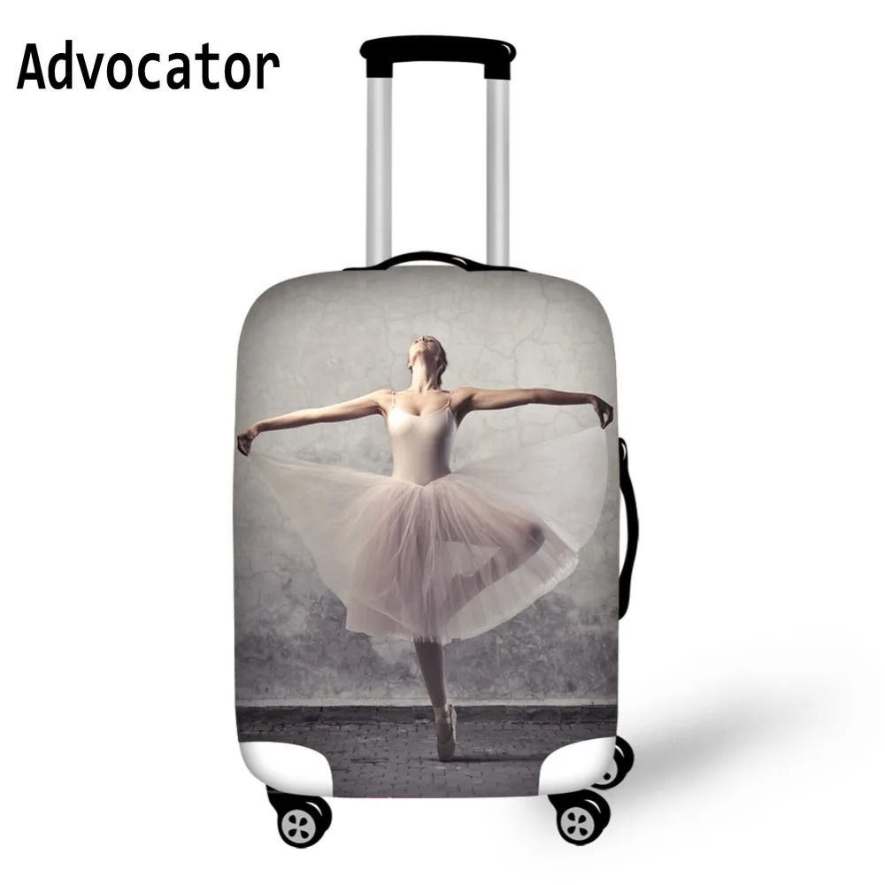 ADVOCATOR 3D Beauty Ballet Printing Luggage Protector Cover Suitcases Waterproof Luggage Covers Travel Accessories Bags Case