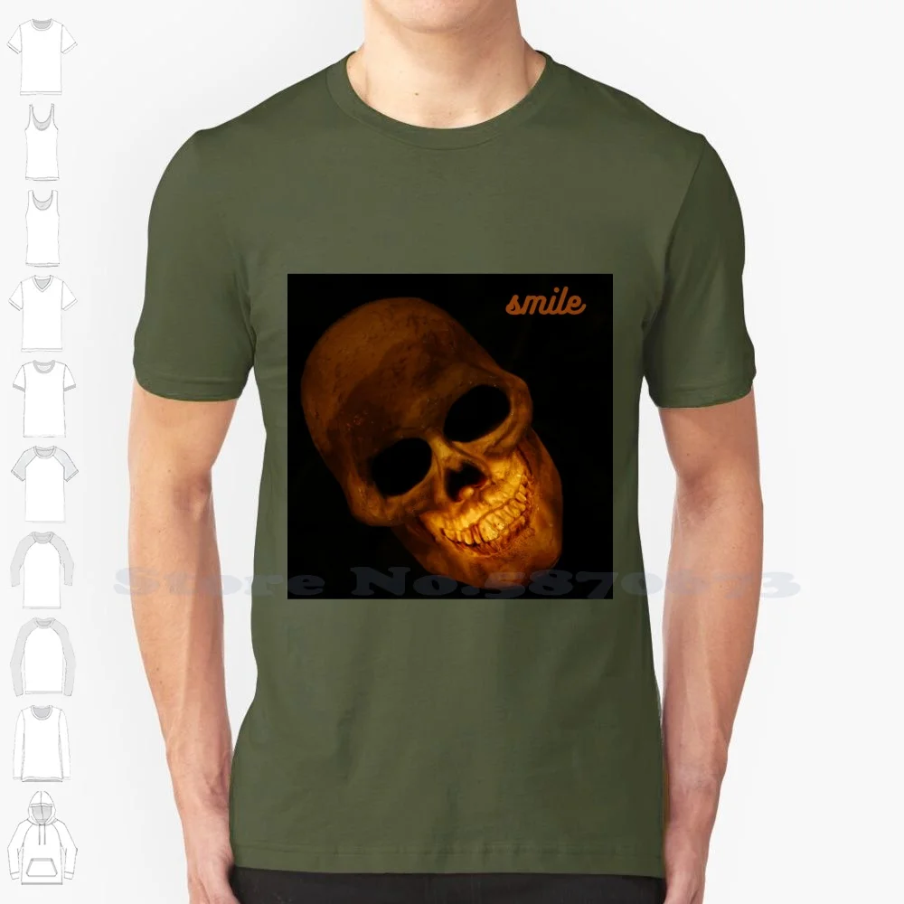

Смешная летняя футболка с надписью «I Like The Smile Right The Skull»