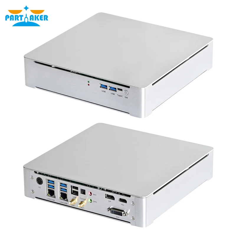 Preise Teilhaftig Mini PC Intel I7-7820HK 4 Kerne 4K HTPC GTX1650 GDDR5 4GB Gewidmet Karte M.2 NVME 4K Desktop HTPC HDMI 2,0 DP DVI