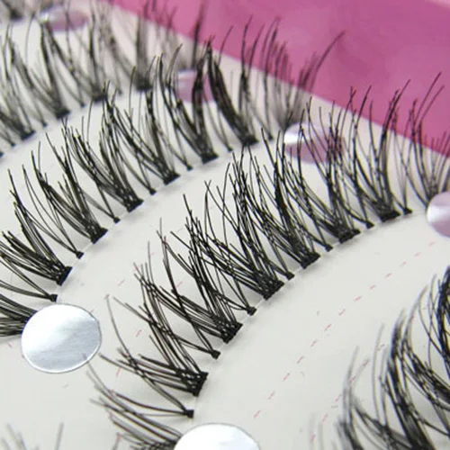 10 пар в комплекте 3D норковые ресницы натуральные густые накладные черный длинный