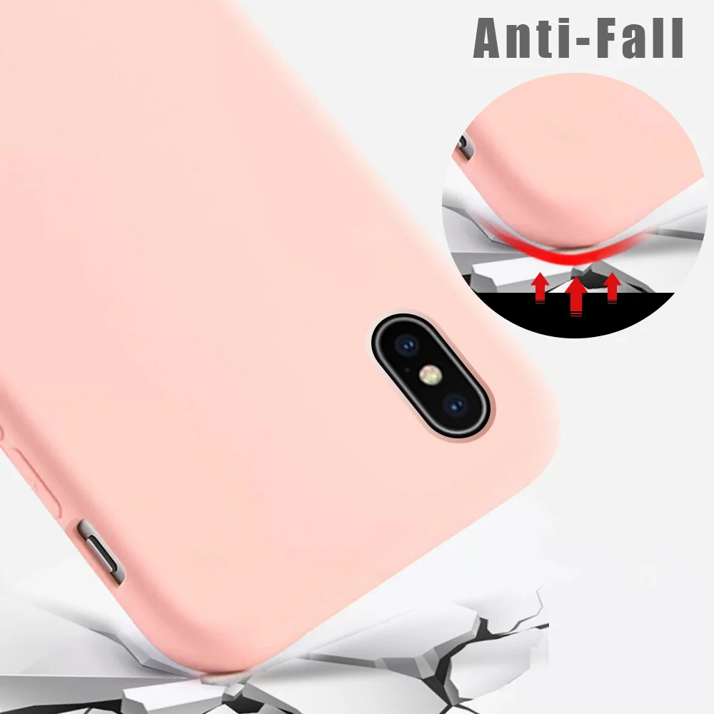 Мягкий оригинальный защитный чехол из жидкого силикона для Huawei Y6S Y9S Y6 Pro Y7 Prime Y9 2019