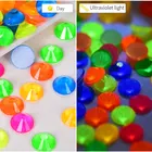 Лучшее качество стразы Красочные Неоновые стразы фосфоресцирующие электрические без горячей фиксации неоновые стразы украшения для ногтей F0170