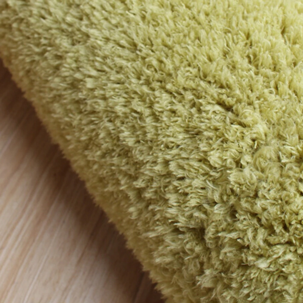 New Solid Color Fluffy Non-Slip Water Absorption Bathroom Bedroom Mat Pad Carpet Rug | Дом и сад