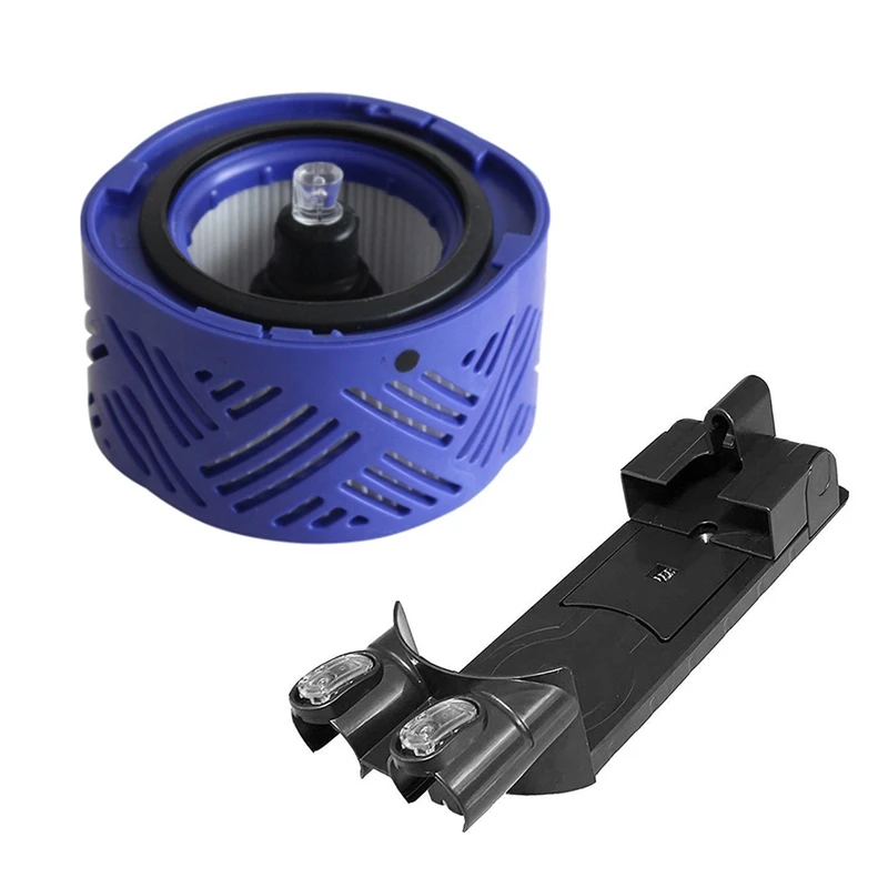 

Для пылесоса Dyson V6 DC59, фильтр НЕРА с запчастями для пылесоса, подвеска для зарядного устройства, базовый настенный кронштейн