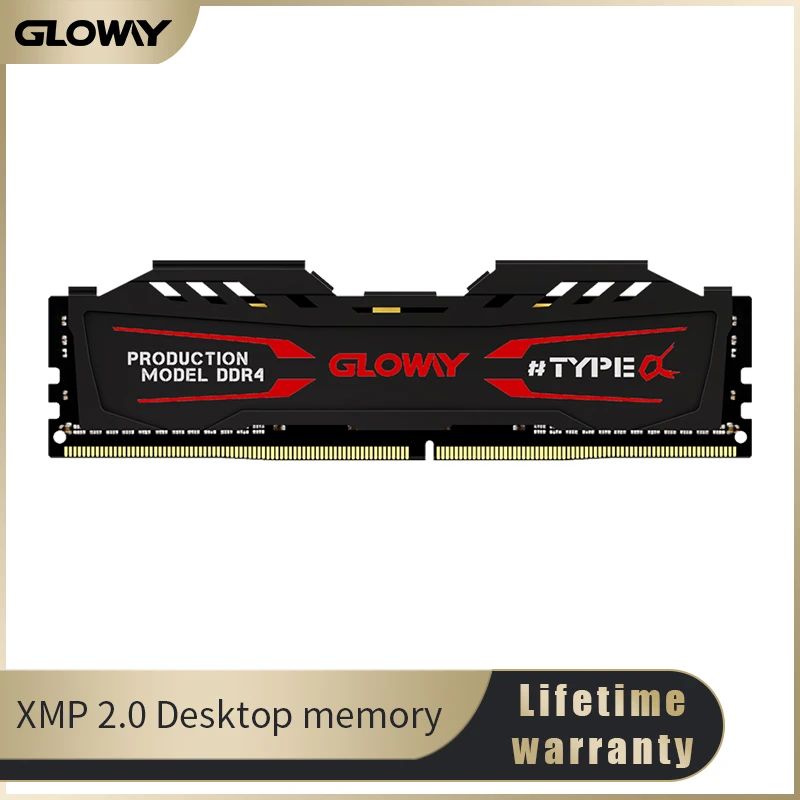  Gloway  ram ddr4  8GB memory 3000MHz 1.35V desktop dimm High performance factory price 