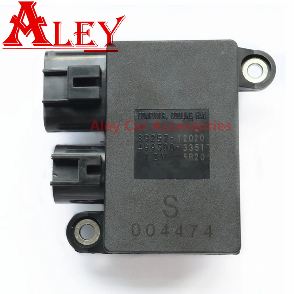 

89257-12020 499300-3351 Cooling Fan Control Unit Module For Toyota For Mazda 5
