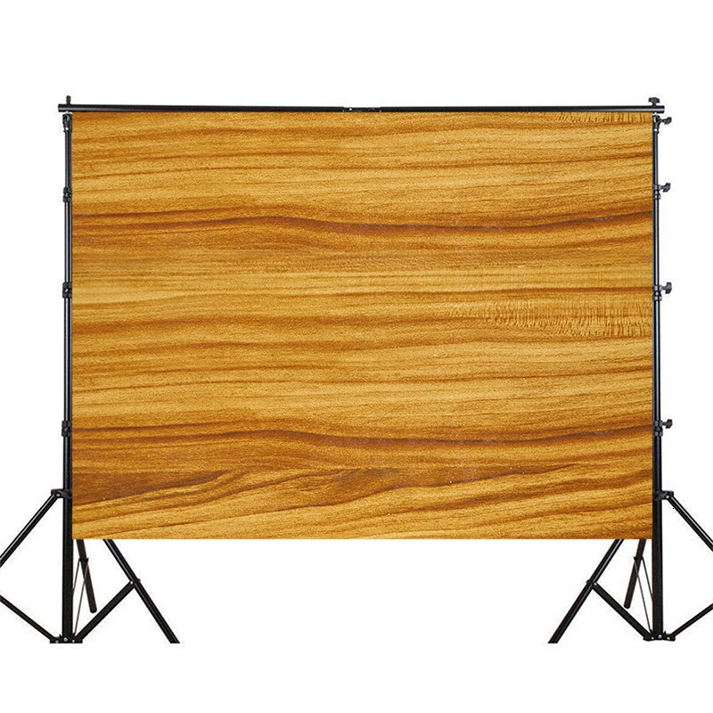 

WHISM Retro Wood Grain Photography Backdrops Waterproof Background Cloth 5x7 Feet Rectangular Non-woven Base Paper Photo Studio