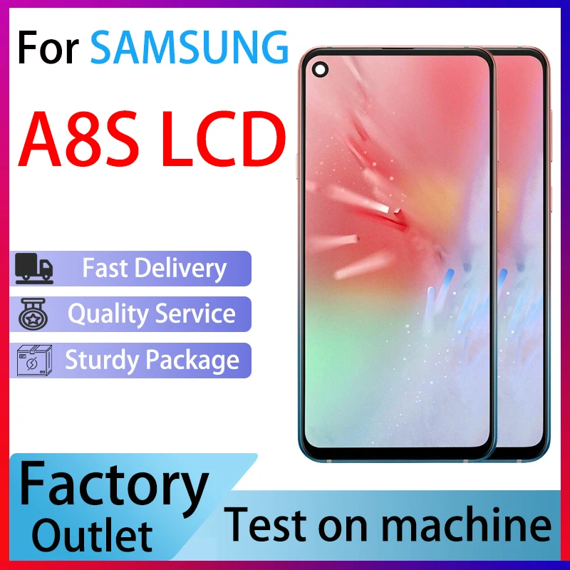 

6.4" LCD For Samsung Galaxy A8S G8870 G887FZ LCD Display Touch Screen replacement Digitizer Assembly For SAMSUNG A9 Pro 2019