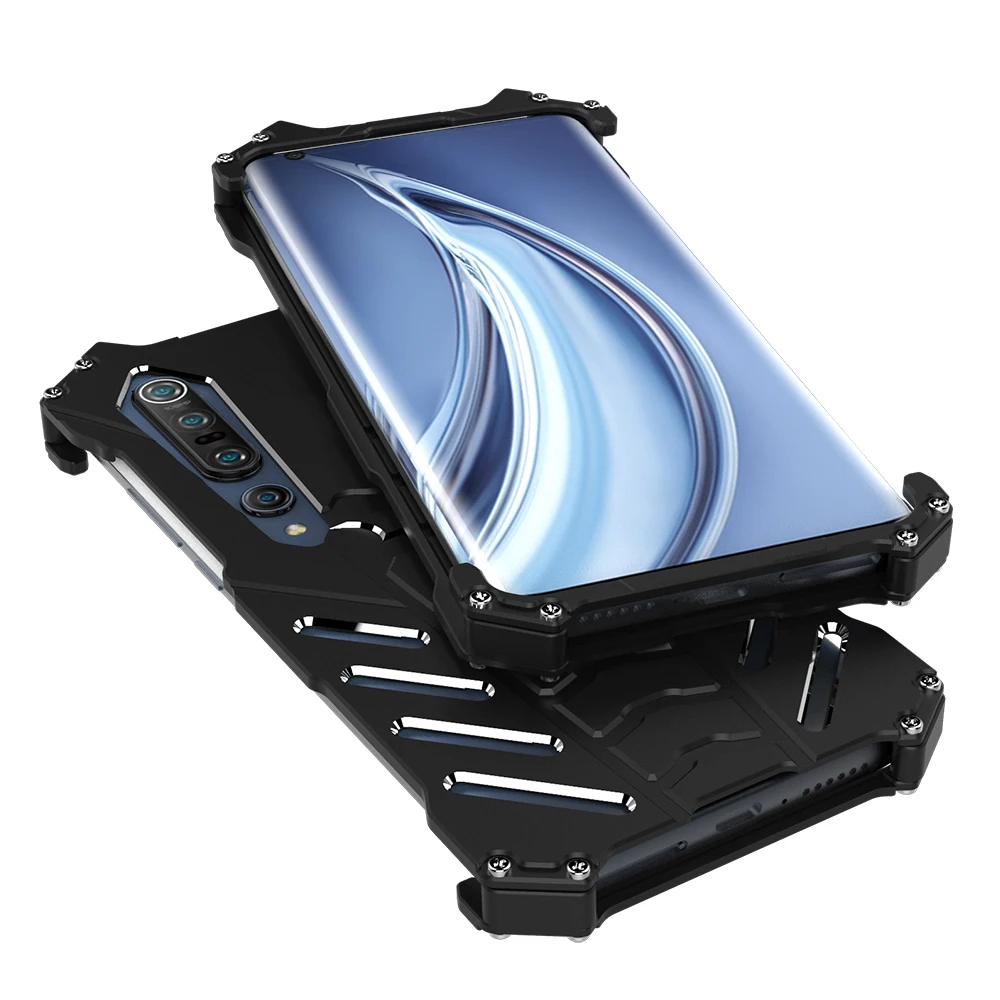

Anti-knock Case For Xiaomi Mi 10 Pro 9 Pro CC9e Mi Play Mi 9SE Heavy Duty Armor Metal aluminum Mobile Phone Shell Cases