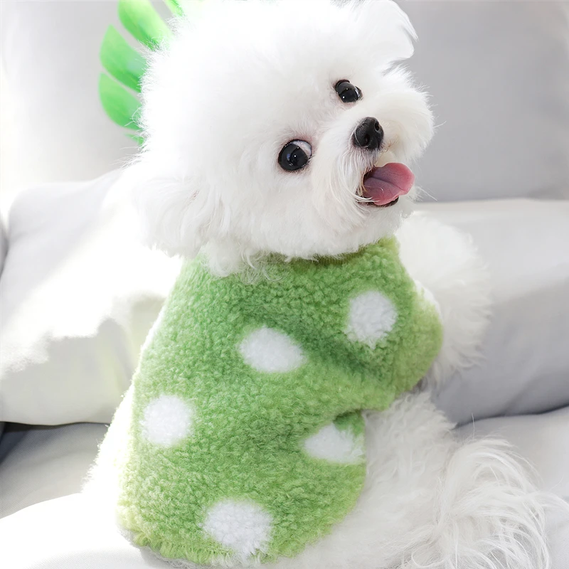 

Autumn and winter clothes Dog Bichon Teddy Pomeranian Schnauzer Yorkshire Cat Poodle Puppy Small Dog Clothes