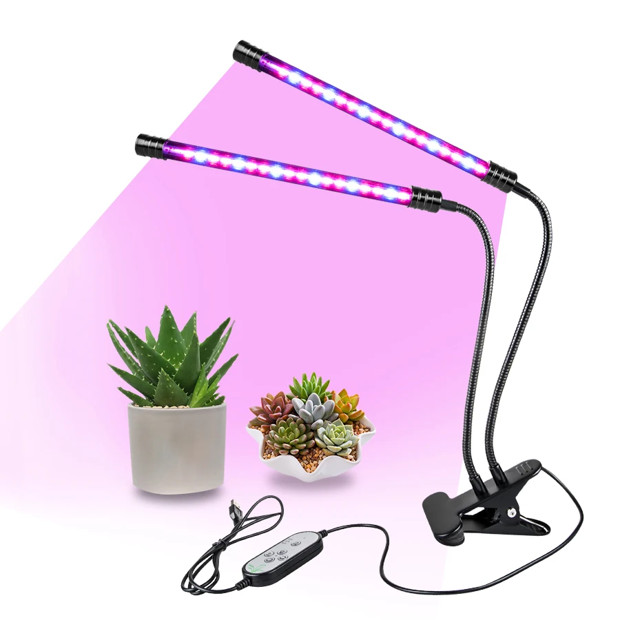 Фитоламсветильник светодиодная полного спектра 5 В USB фитопа|Лампочки для